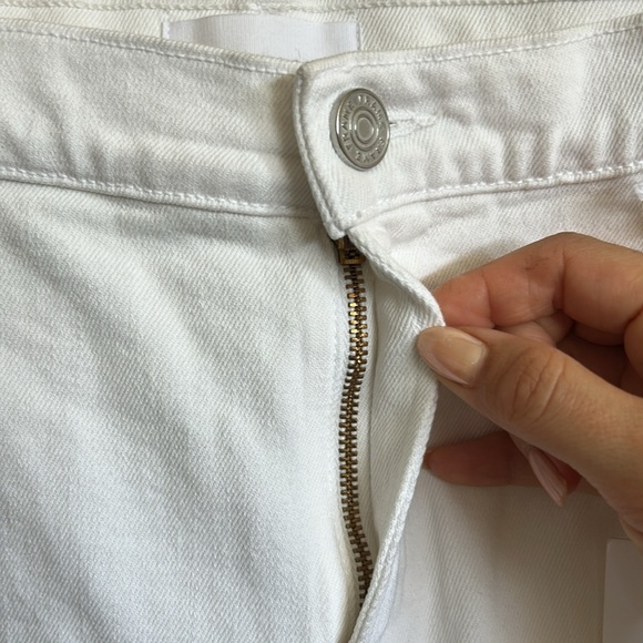 NWT FRAME Denim L’Homme Cut Off Jean Shorts in Off White $175 size 38 - Picture 10 of 16